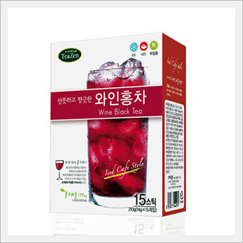 Wine Black Tea(Iced Tea) Made in Korea